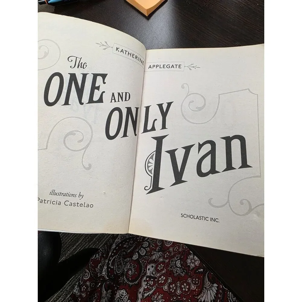 the one‎ and only ivan ( First paperback Scholastic Edition 015) by KATHERINE AP